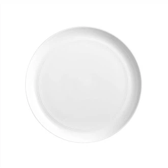 24cm Kırmızı ve Beyaz Noel Yemek Tabakları