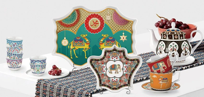 irregular shaped plates----