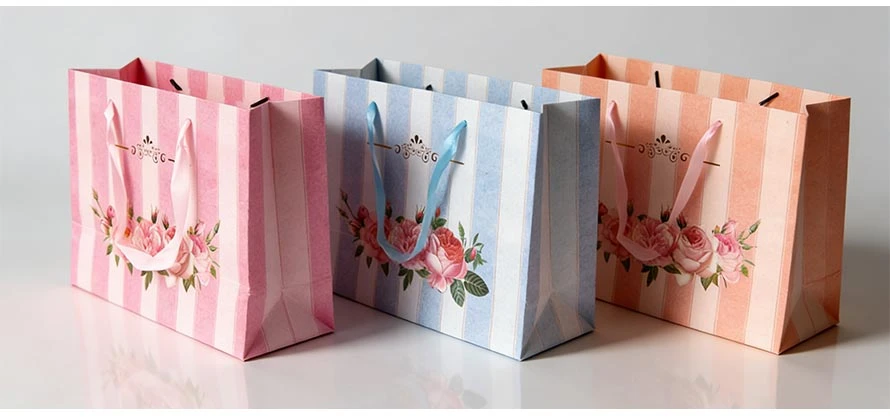 floral design printed paper bag bulk02 floral design printed paper bag bulk02