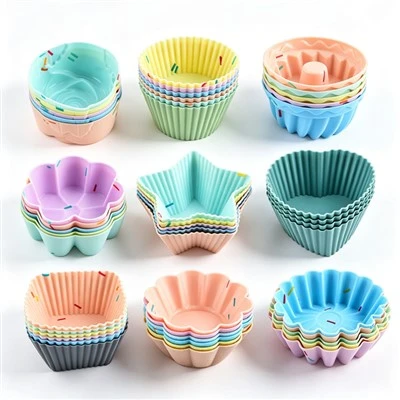 Silikon Cupcake Pişirme Bardakları